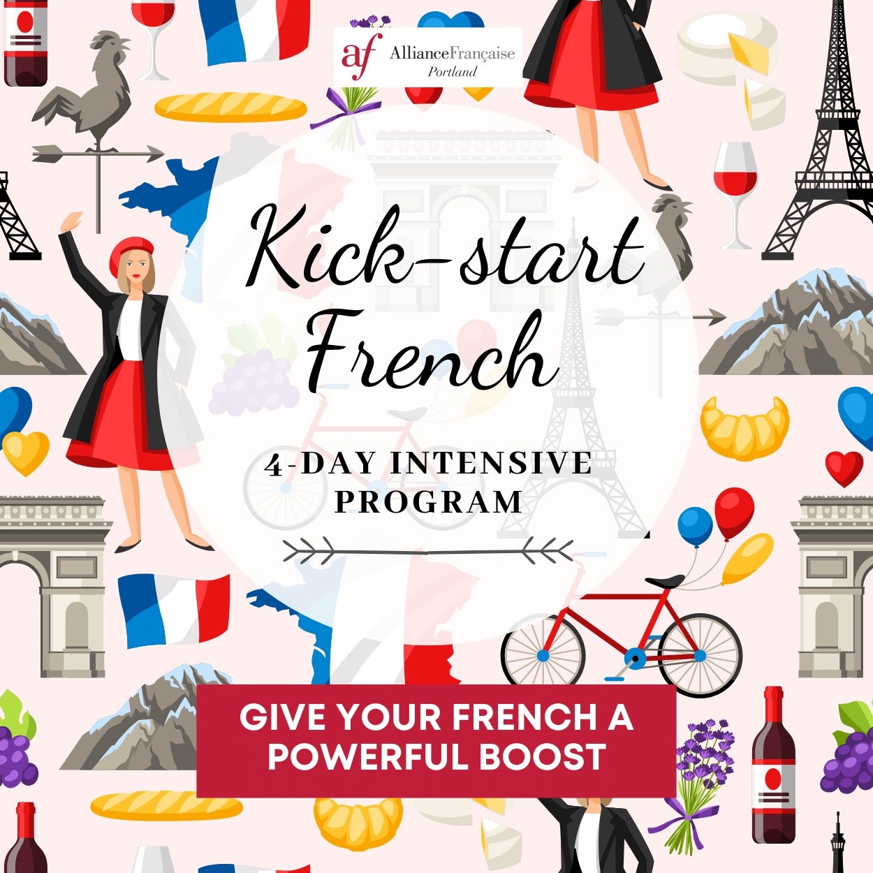 Kick-start French August 31 - September 3